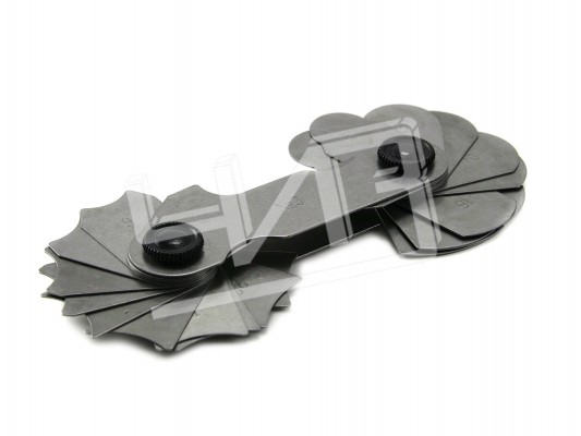 Набор шаблонов радиусных №3 (R 7-25мм) КЛБ